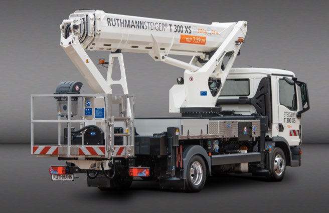 noticias maquinaria plataforma STEIGER® T 300 XS de 30 m de RUTHMANN