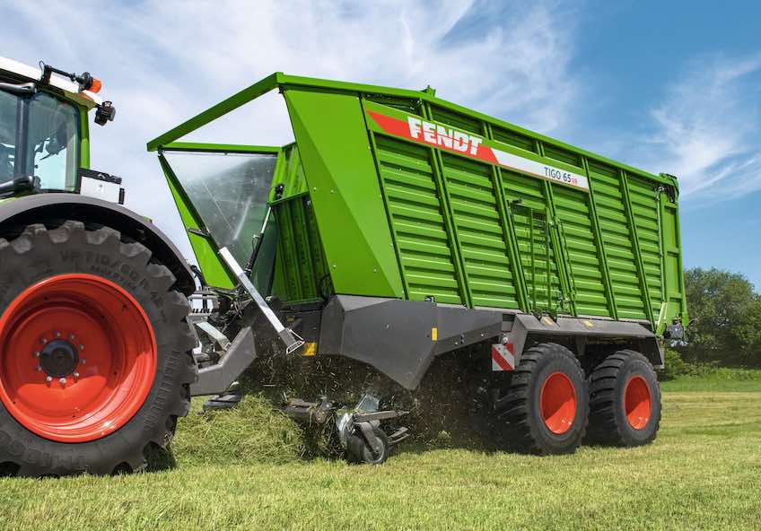 noticias maquinaria remolque Fendt Tigo VR