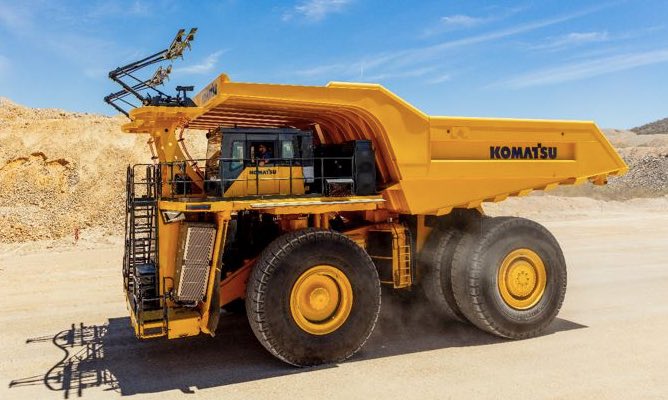 noticias maquinaria Komatsu Greenhouse Gas