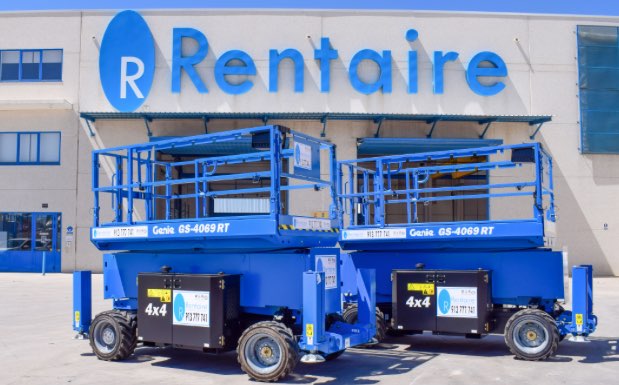 noticias maquinaria Rentaire plataformas Genie