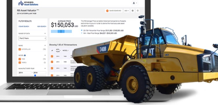 noticias maquinaria Ritchie Bros Asset Valuator