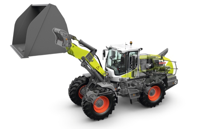 noticias maquinaria cargadora de Claas TORION