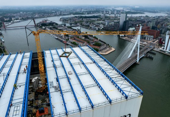 noticias maquinaria grúa Liebherr 34 K e