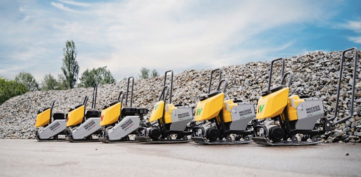 noticias maquinaria planchas vibratorias Wacker Neuson