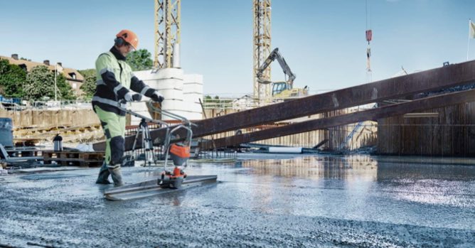 noticias maquinaria regla vibratoria Husqvarna