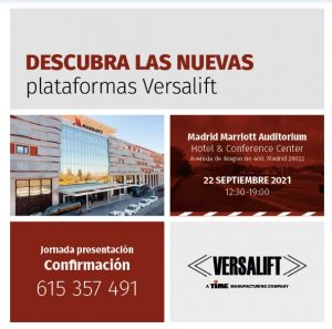 noticias maquinaria versalift jornada