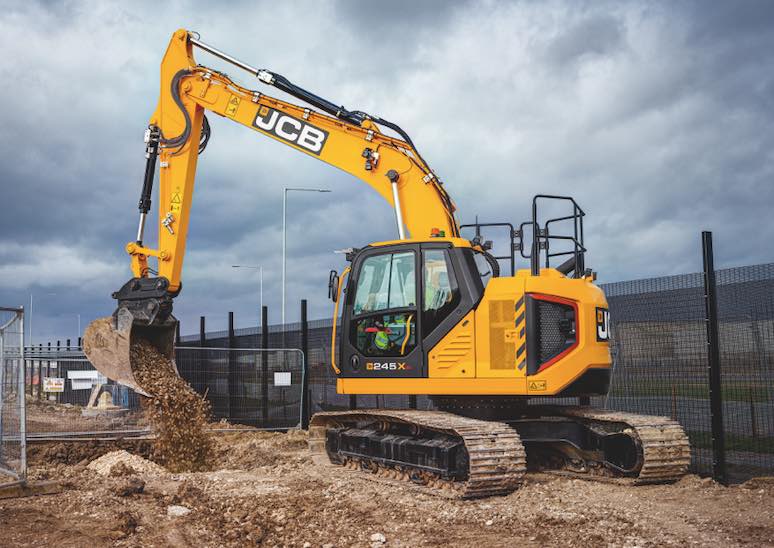 noticias maquinaria JCB excavadora Serie X 245xr