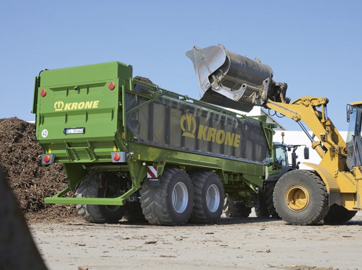 noticias maquinaria KRONE vagón de uso general GX