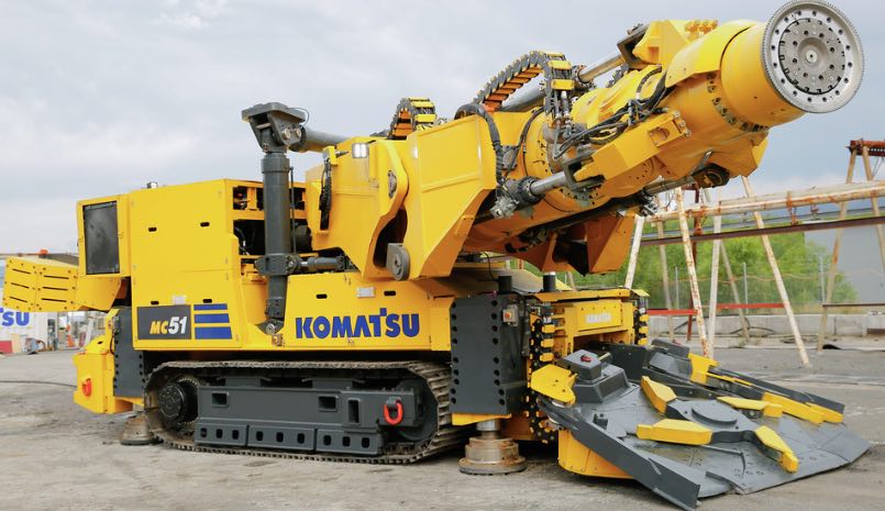 noticias maquinaria Komatsu y Vale