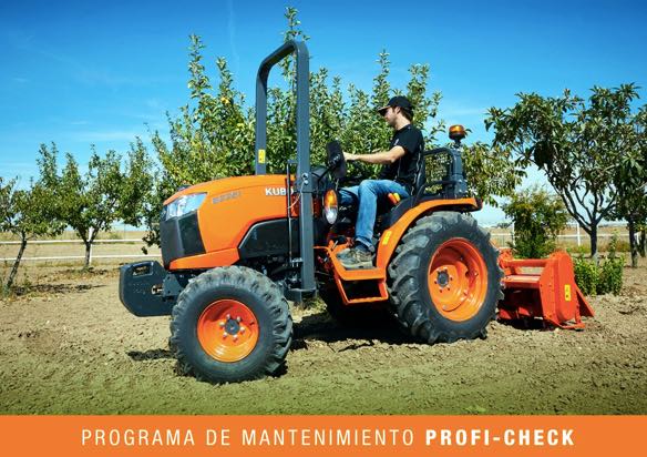noticias maquinaria Profi-Check de Kubota