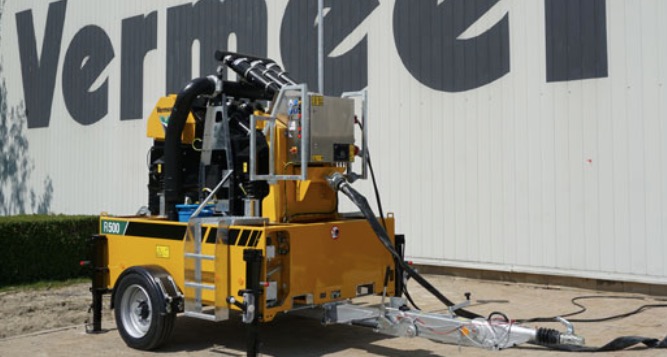 noticias maquinaria Vermeer recuperador eléctrico R500