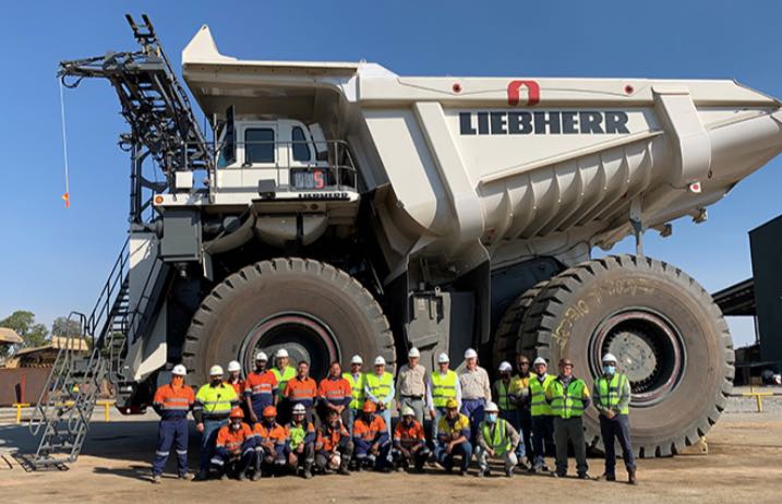 noticias maquinaria camión Liebherr T 284