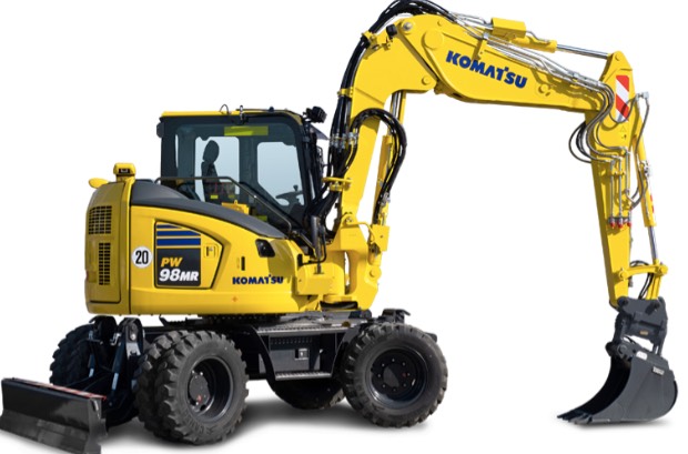 noticias maquinaria excavadora PW98MR-11 de Komatsu
