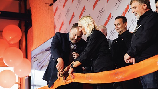 noticias maquinaria inauguración Ahern Dinamarca