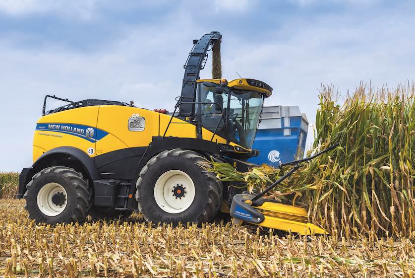 noticias maquinaria picadora de forraje autopropulsada de New Holland
