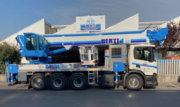 noticias maquinaria plataforma Multitel Pagliero