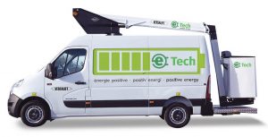 noticias maquinaria versalift VTL 135 EVO con el e-Tech battery