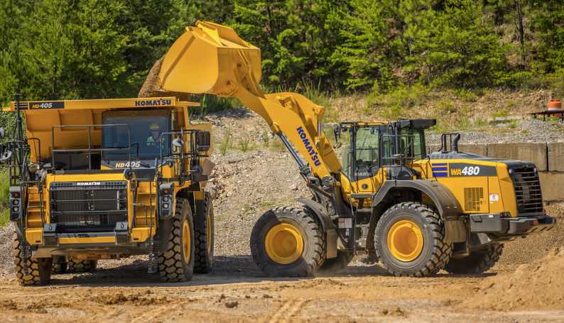 noticias maquinaria Cargador de ruedas Komatsu WA480-8