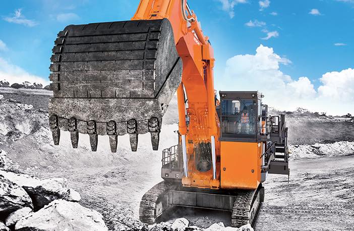 noticias maquinaria Hitachi excavadora EX-7 bajo consumo energético