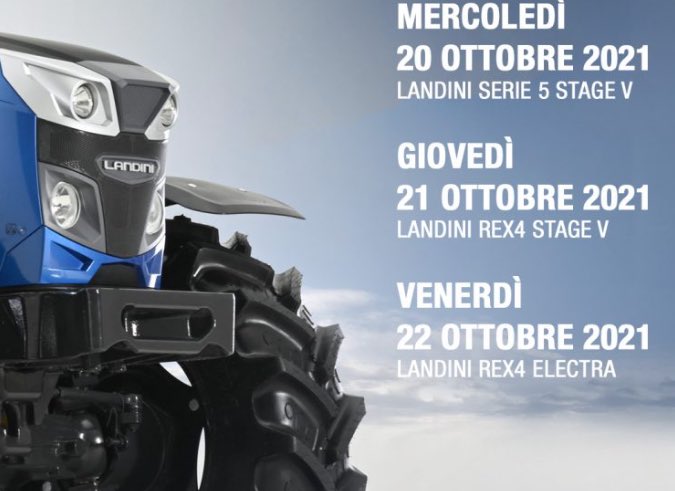 noticias maquinaria Landini en EIMA