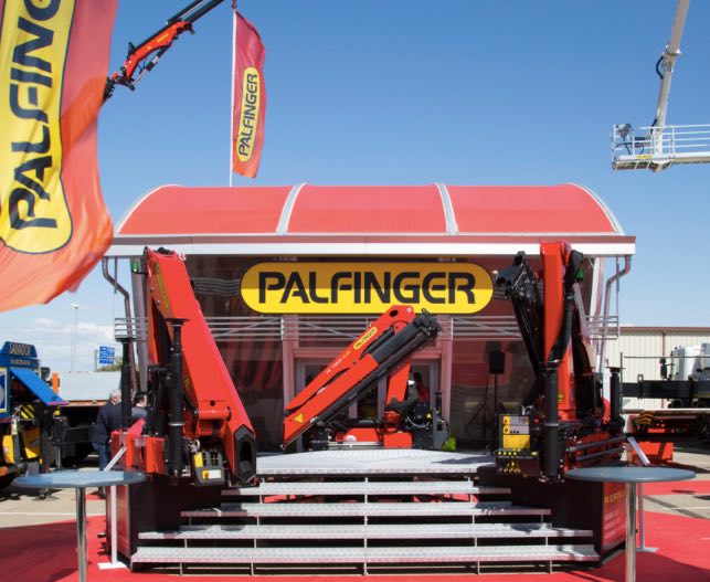 noticias maquinaria PALFINGER Ibérica en SMOPYC 2021