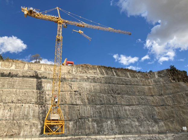 noticias maquinaria Potain Lift Solutions gruas tanzania