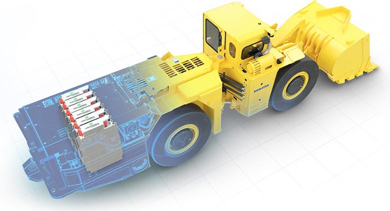 noticias maquinaria Proterra y Komatsu