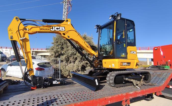 noticias maquinaria Walkia miniexcavadora JCB 35Z-1