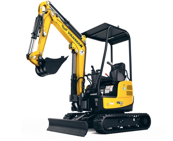 noticias maquinaria Yanmar excavadora giratoria True Zero Tail ViO17-1