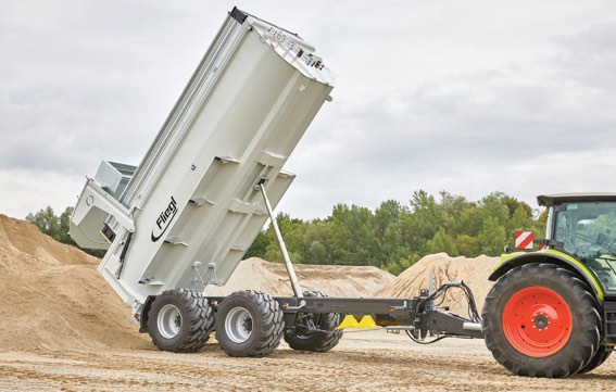 noticias maquinaria contenedor Fliegl TMK 266 S PROFI