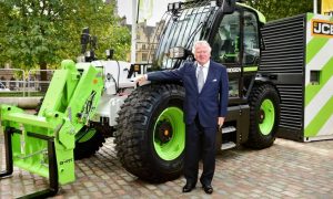 noticias maquinaria motor de hidrógeno súper eficiente de JCB