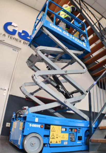 noticias maquinaria plataforma de tijera Genie® GS™-1432m Smopyc