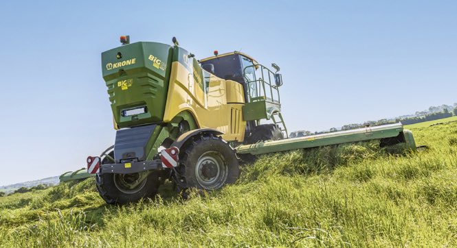 noticias maquinaria segadora autopropulsada BiG M 450 krone