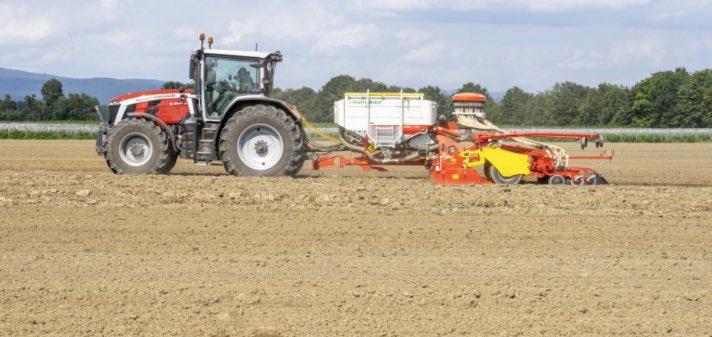 noticias maquinaria sembradora arrastrada AEROSEM de PÖTTINGER
