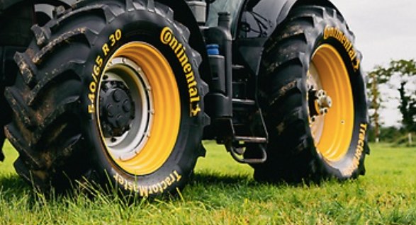 noticias maquinaria tractores de Case IH con neumáticos Continental