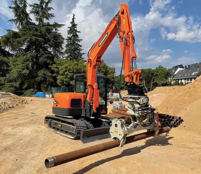noticias maquianria Miniexcavadora Doosan DX85R-3