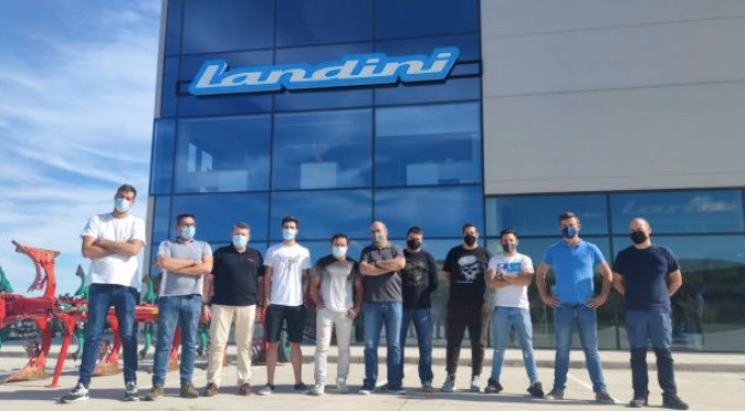 noticias maquinaria Argo Tractors landini formación
