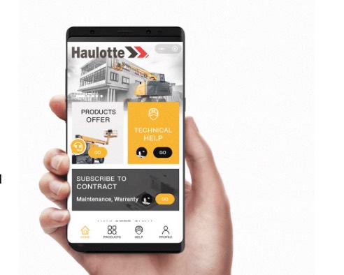 noticias maquinaria Haulotte mini programa WeChat