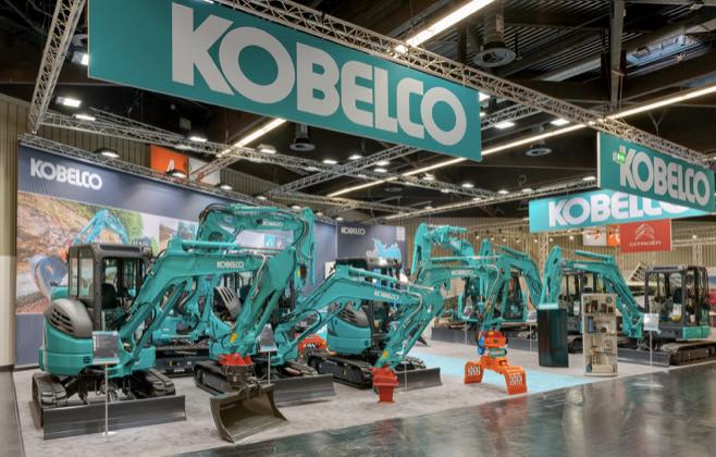noticias maquinaria KOBELCO en SMOPYC 2021