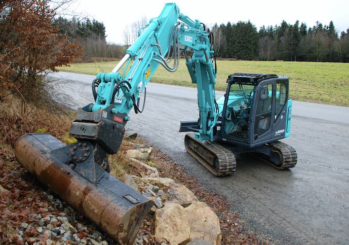 noticias maquinaria Kobelco midiexcavadora SK85MSR-7