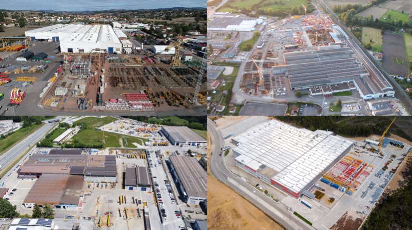 noticias maquinaria Manitowoc fábricas europeas de grúas Potain