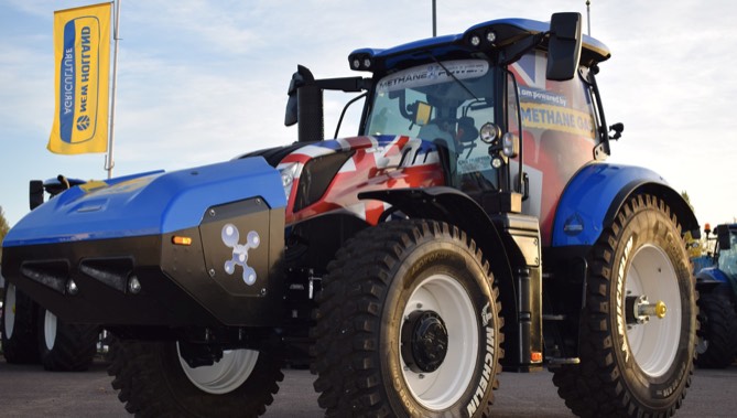 noticias maquinaria New Holland evento de tractores con bajas emisiones de carbono NH LOCT