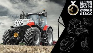 noticias maquinaria STEYR cnh industrial German Design Awards