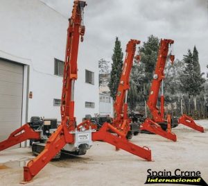 noticias maquinaria Spain Crane Internacional en Smopyc 2021