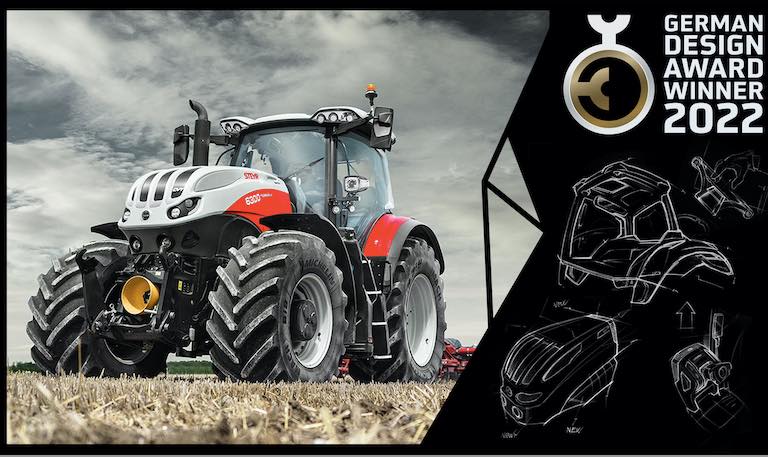 noticias maquinaria Steyr® Terrus CVT German Design Awards