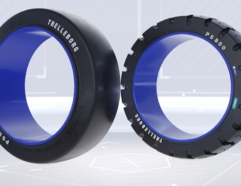 noticias maquinaria Trelleborg bandaje PS800