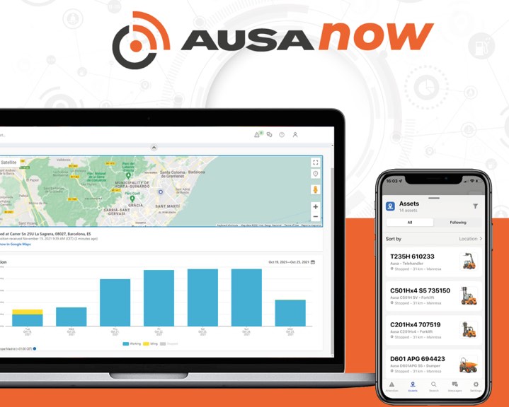 noticias maquinaria control de flotas AusaNow Ausa