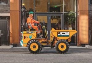 noticias maquinaria dumper jcb 1TE electrico walkia