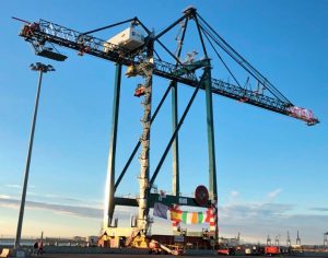 noticias maquinaria grúa Liebherr Ship To Shore