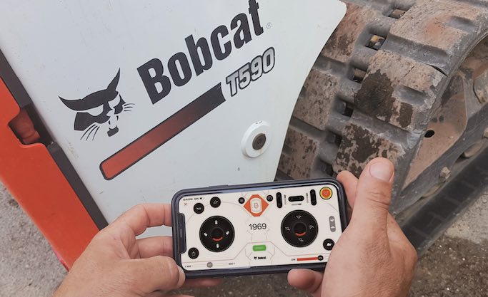 noticias maquinaria Control remoto para las cargadoras Bobcat
